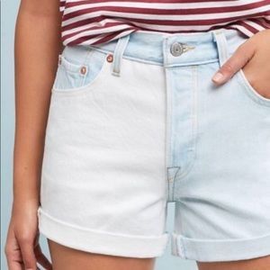 Levi’s two tone 501 short. BRAND NEW